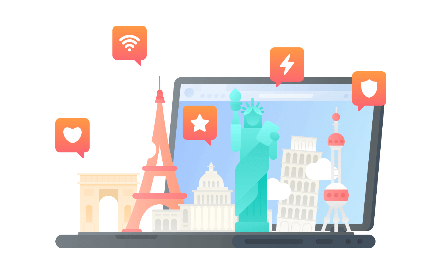 在法国南部地区连接到中国vpn - 云网吧